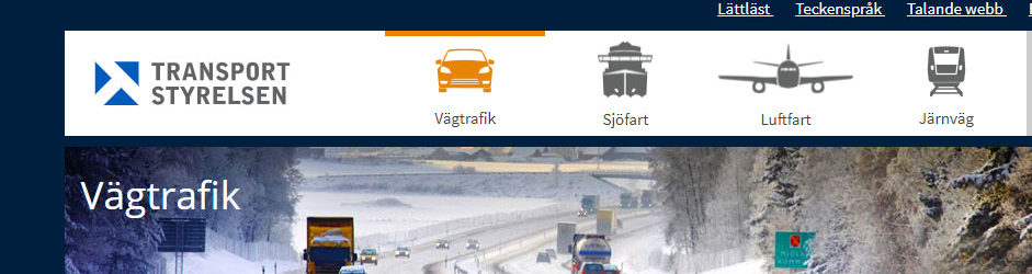 Transportstyrelsen Underlättar Webb-trafiken – Web Service Award